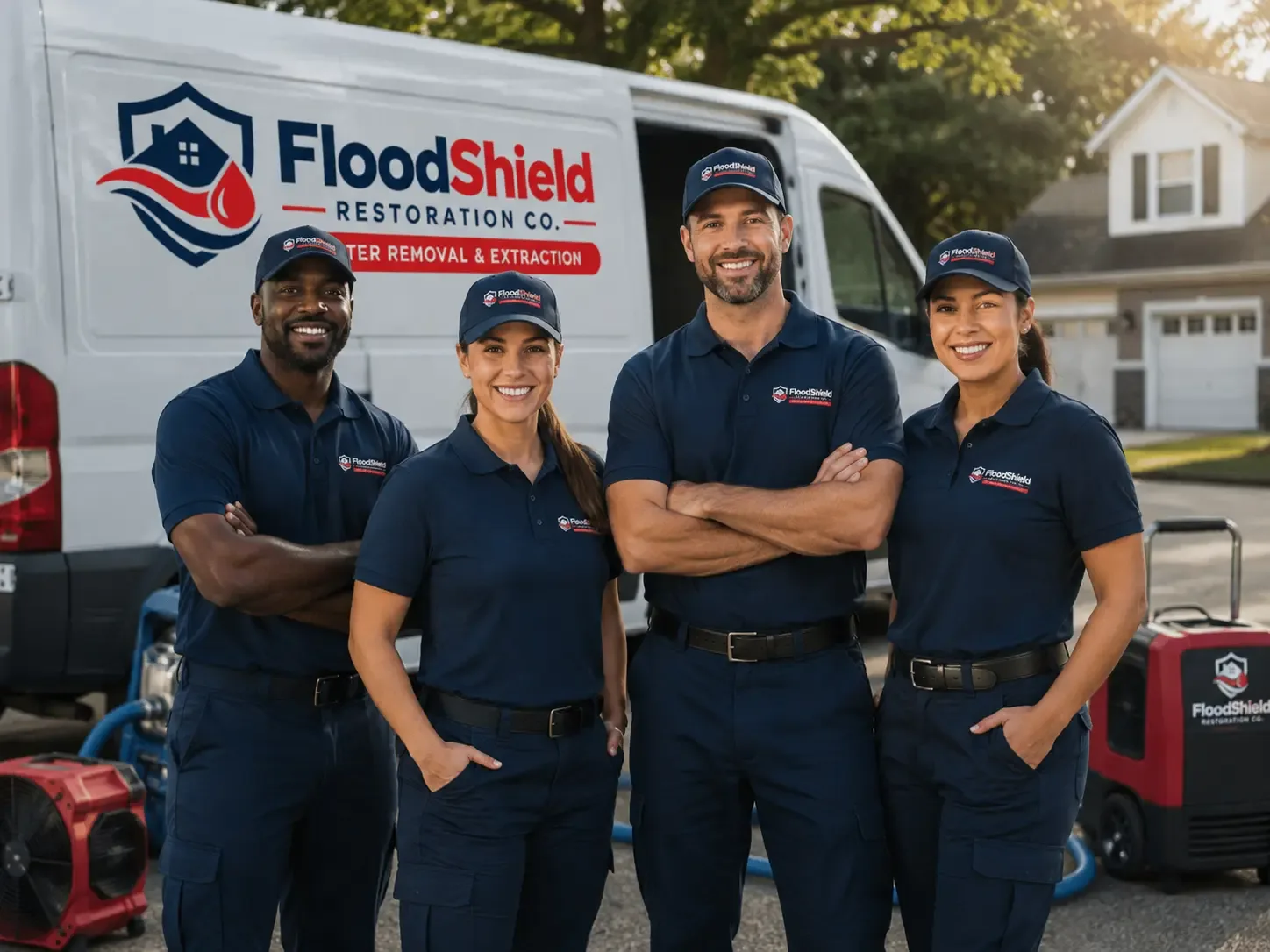 Flood Damage Restoration company in New Ulm, TX