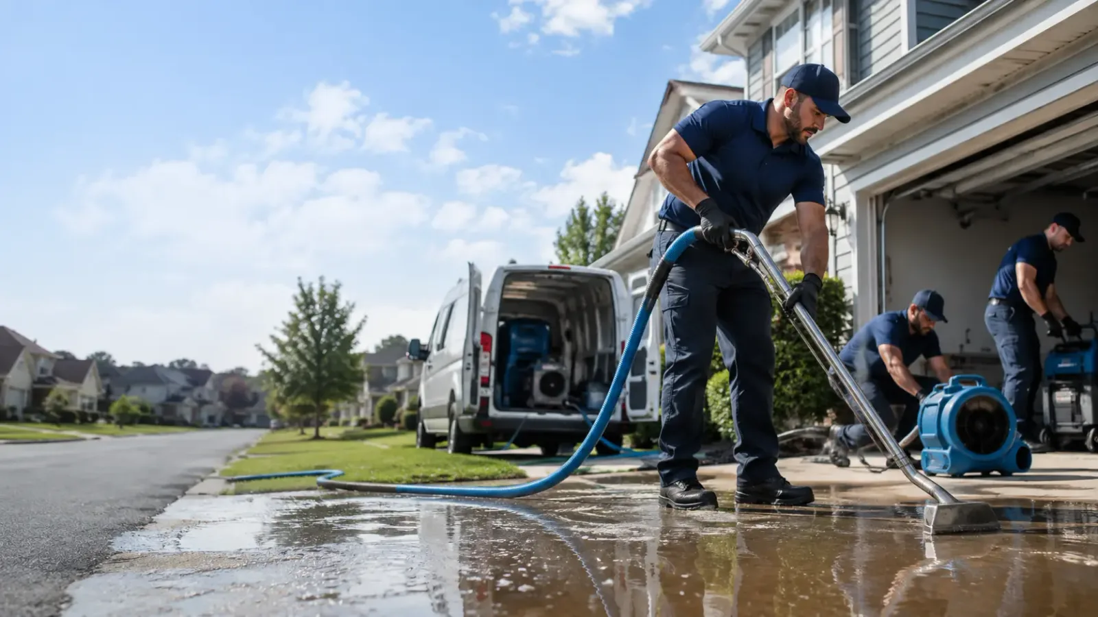 Flood Damage Restoration in New Ulm, TX